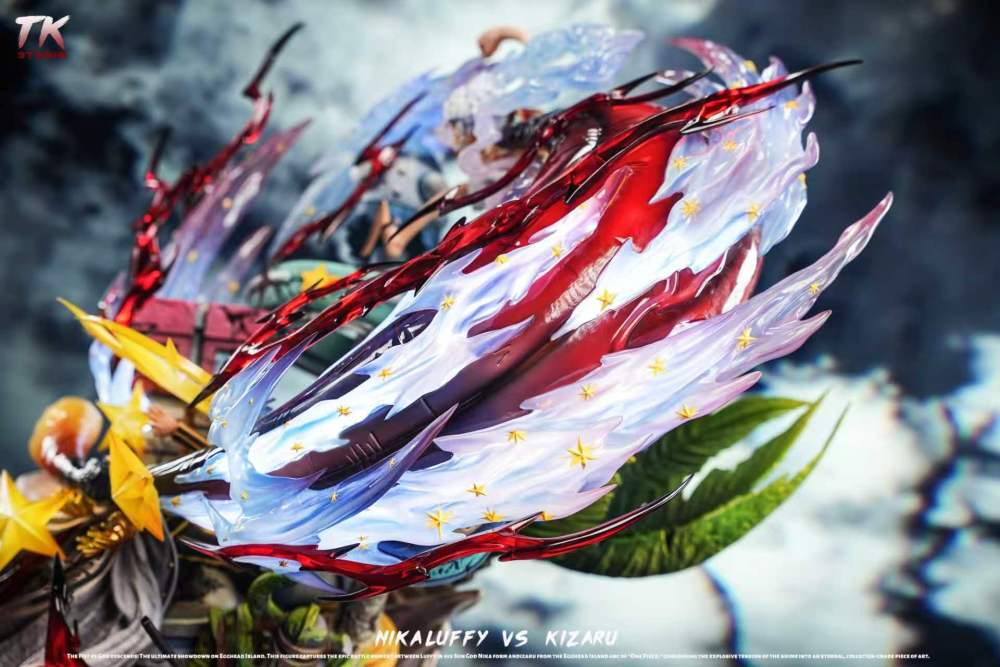 [Preorder] TK Studio - Nika Luffy Vs Kizaru Borsalino - One Piece Resin Statue