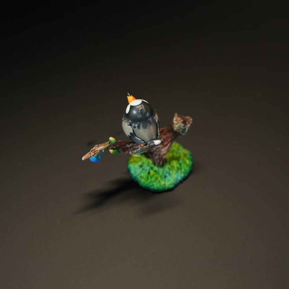 Kalpa Akasa Studio - Staraptor Evolution Ecology Scene - Pokemon Resin Statue