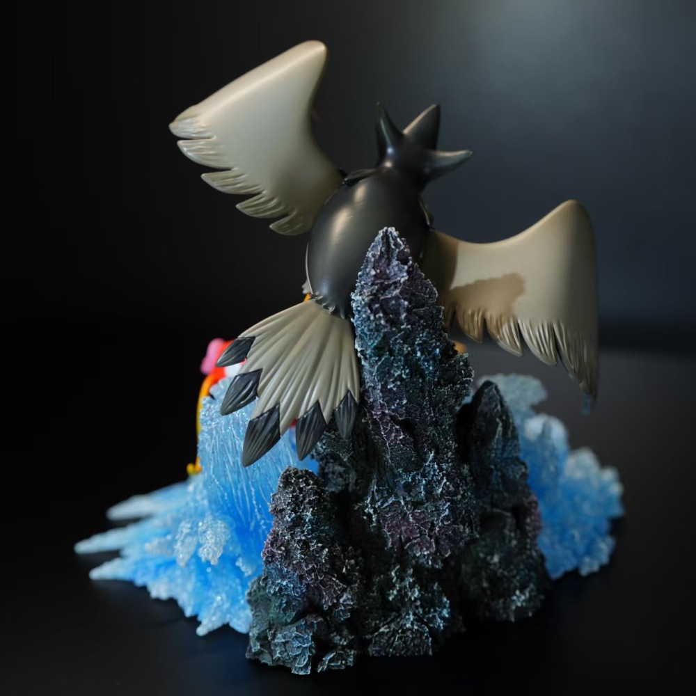 Kalpa Akasa Studio - Staraptor Evolution Ecology Scene - Pokemon Resin Statue
