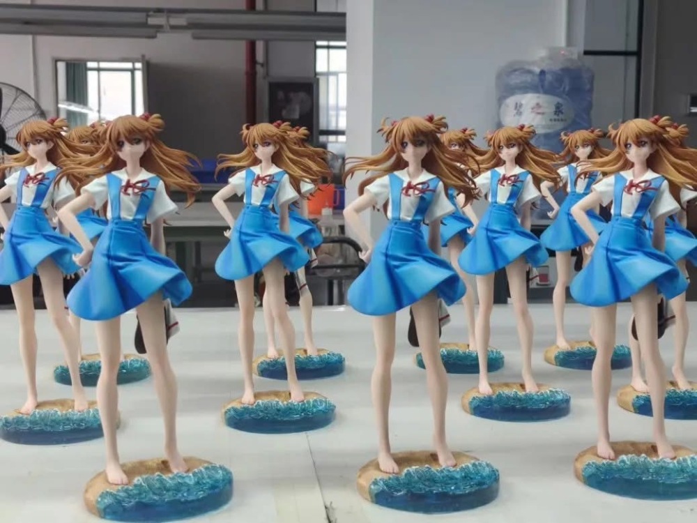 [In Stock] Spy Studio - School Uniform Asuka - Neo Genesis Evangelion Resin Statue