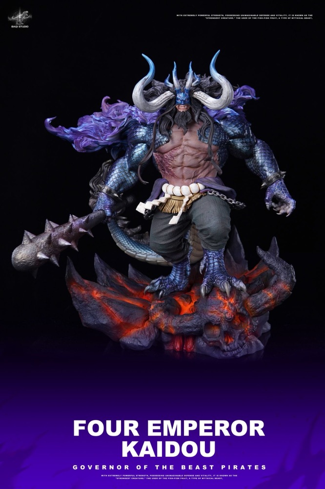 [Preorder] Baqi Studio - Kaidou - One Piece Resin Statue