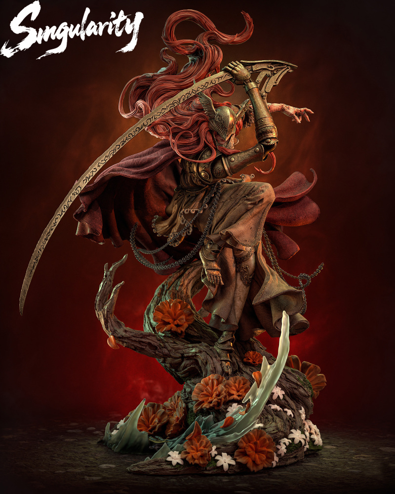[Preorder] Singularity Studio - Malenia - Elden Ring Resin Statue
