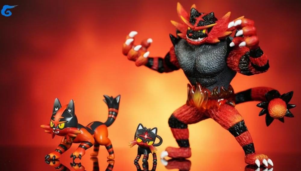 Fog Studio - Incineroar Evolution - Pokemon Scale World