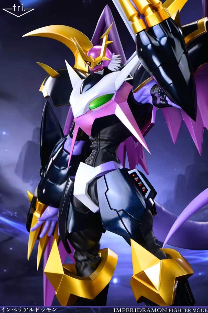 [Preorder] Tri x T1 Studio - Imperialdramon Fighter Mode Vengeful - Digimon Resin Statue