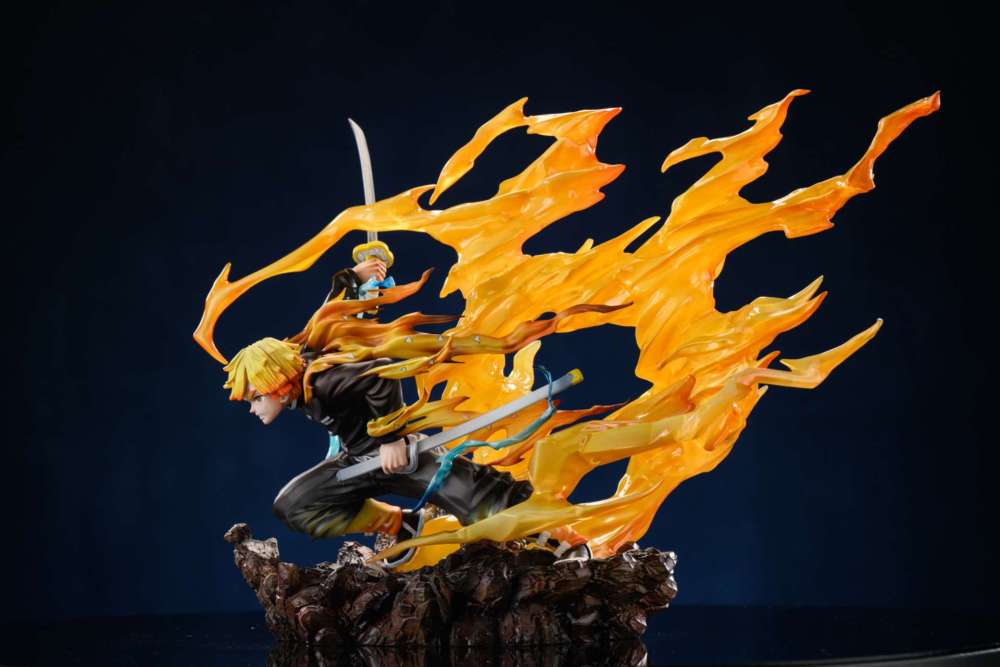 [Preorder] LinLong Studio - Zenitsu Agatsuma - Kimetsu No Yaiba Resin Statue