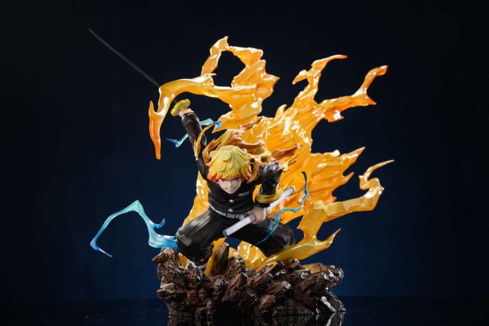 [Preorder] LinLong Studio - Zenitsu Agatsuma - Kimetsu No Yaiba Resin Statue