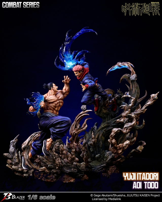 [Preorder] Blazer Studio - Yuji Itadori Vs Aoi Todo - Jujutsu Kaisen Licensed Statue