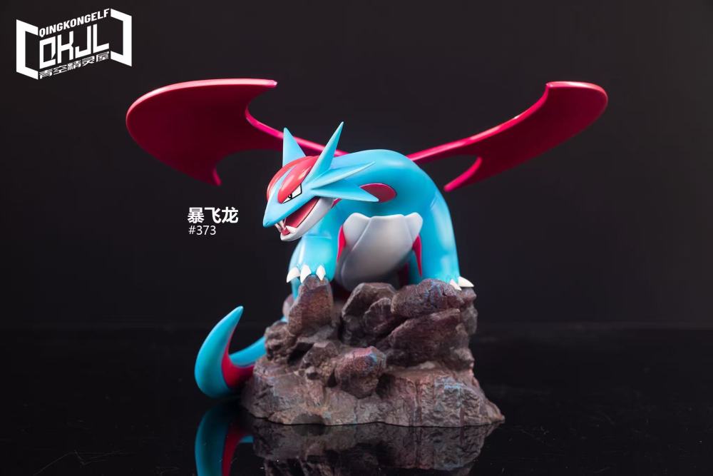QKJL Studio - Salamence Evolution - Pokemon Scale World