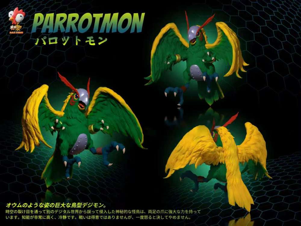 IK Studio - Parrotmon - Digimon Resin Statue