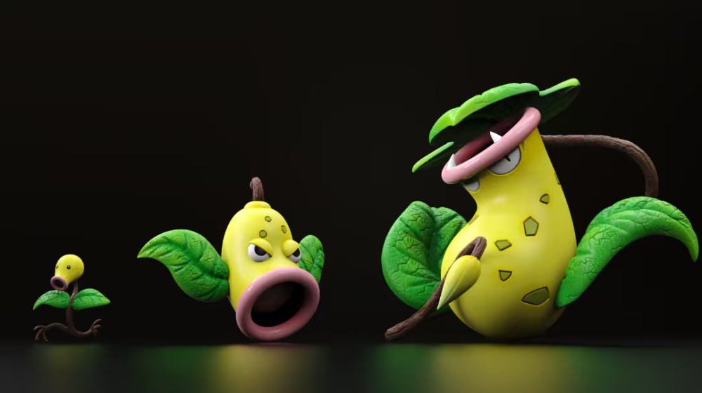 Game Master Studio - Victreebel Evolution- Pokemon Scale World