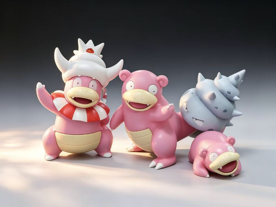 Sugar Cube Studio - Slowbro Evolution - Pokemon Scale World