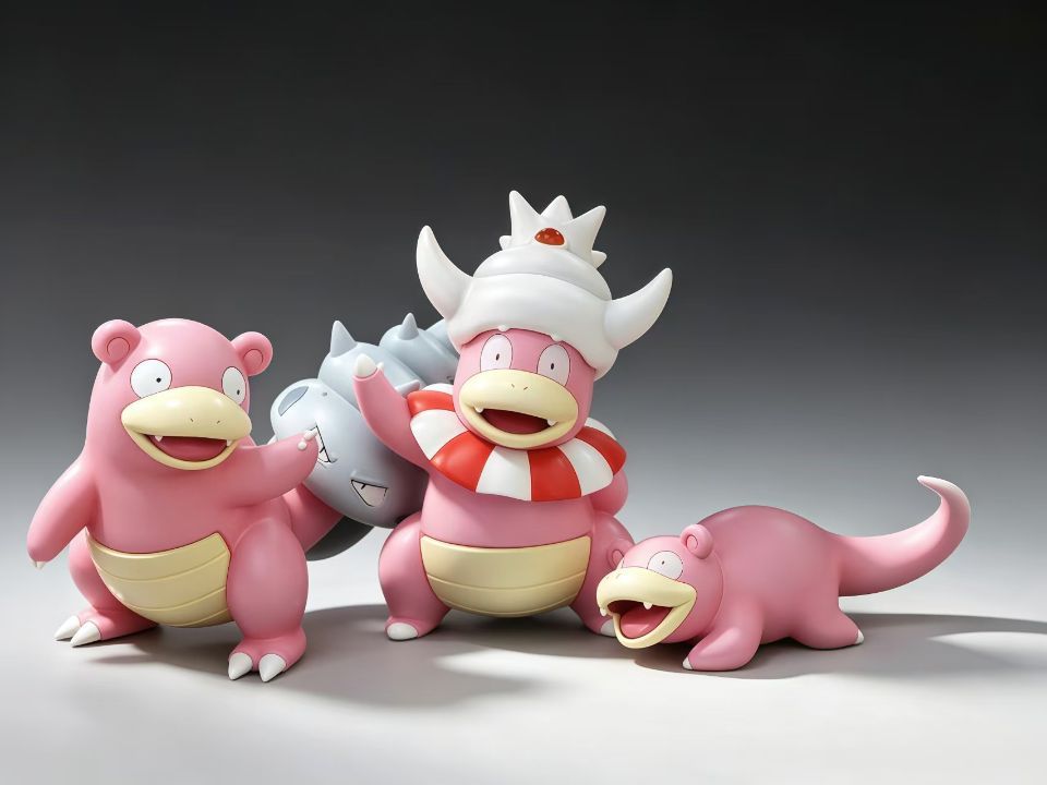 Sugar Cube Studio - Slowbro Evolution - Pokemon Scale World
