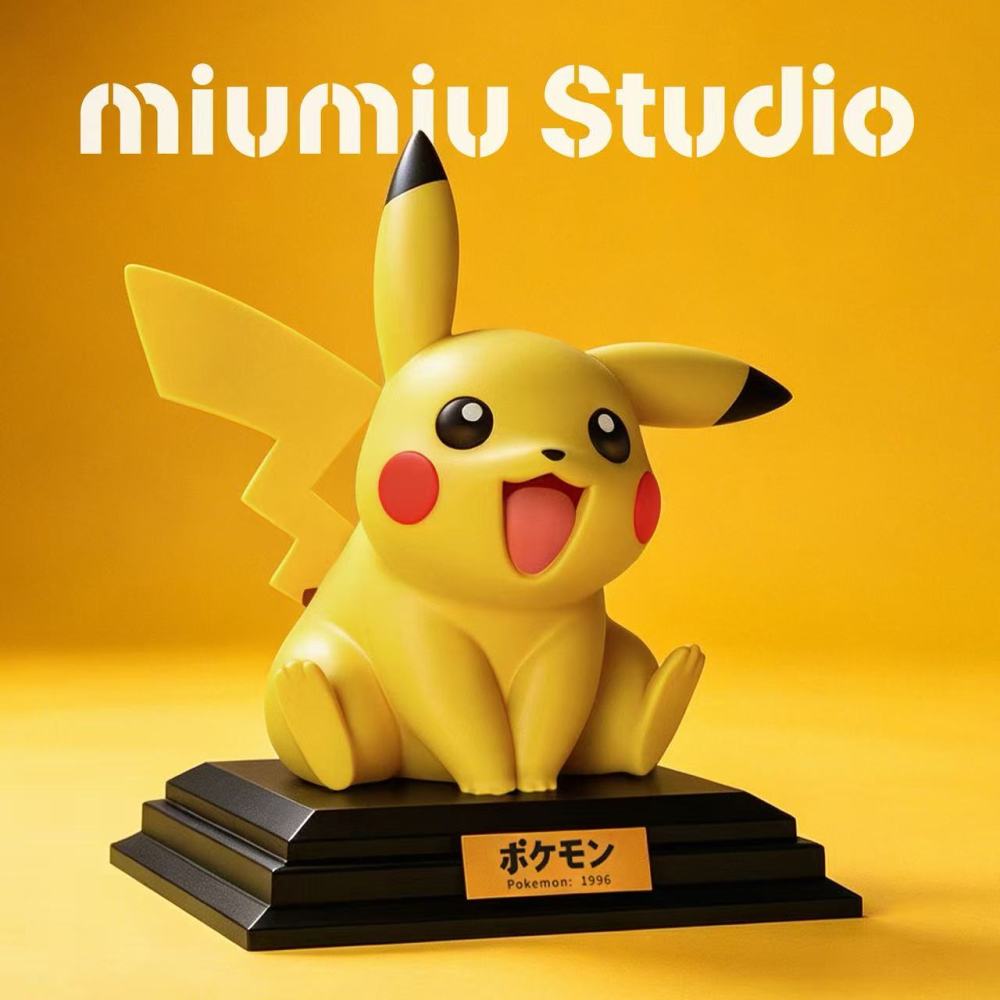 MiuMiu Studio - Pikachu V6 - Pokemon Resin Statue