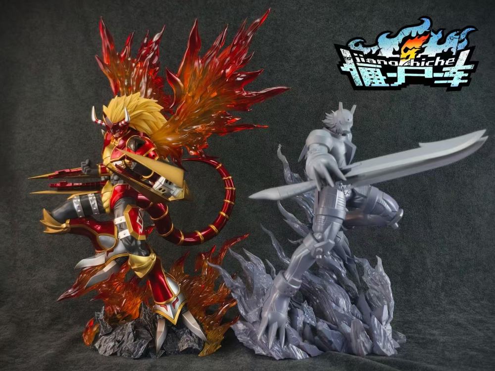 [Preorder] Zombie Car Studio - Beowolfmon - Digimon Resin Statue