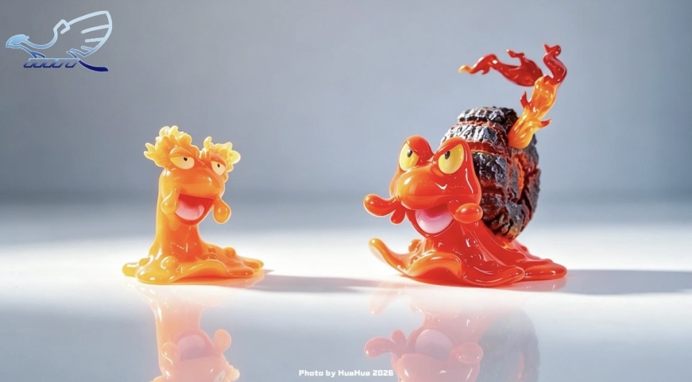 MN Studio - Slugma x Magcargo - Pokemon Scale World