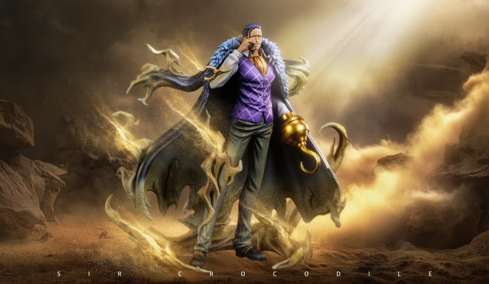 [Preorder] Scorpio Studio - Cross Guild Crocodile - One Piece Resin Statue