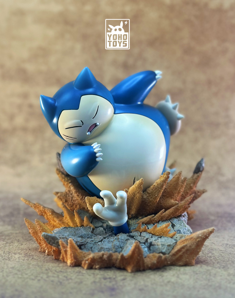 YoHoToys Studio - Body Slam Snorlax - Pokemon Resin Statue