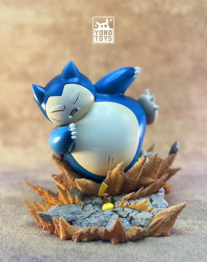 YoHoToys Studio - Body Slam Snorlax - Pokemon Resin Statue