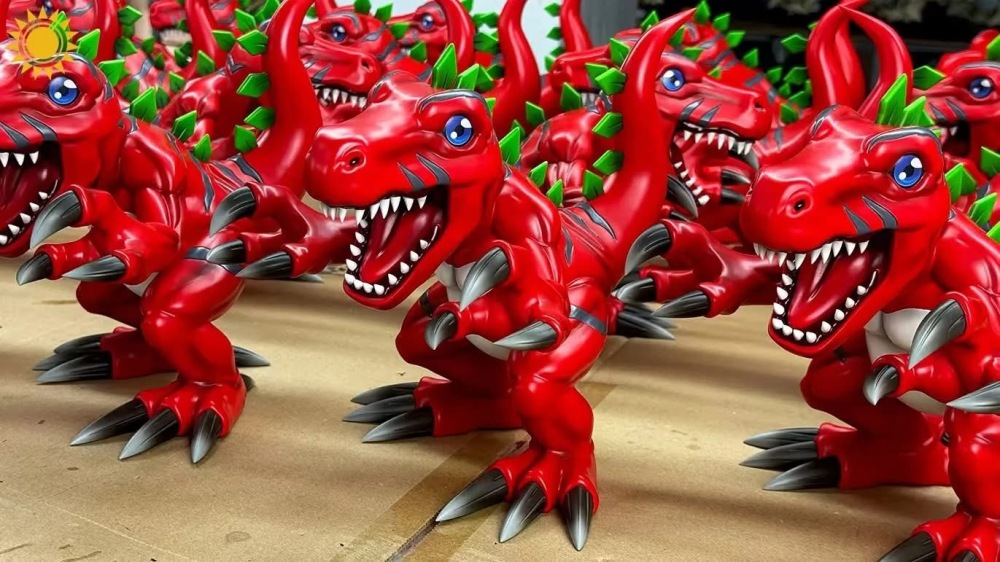 [In Stock] Sun Toys Studio - Tyranomon - Digimon Resin Statue