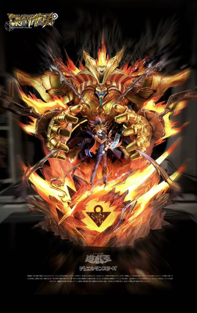 [In Stock] Dream Maker Studio - Yugi Muto x Exodia - Yugioh Resin Statue