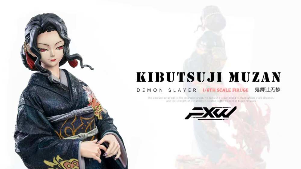 [Preorder] FXW Studio - Muzan Kibutsuji Geiko Form - Kimetsu No Yaiba Resin Statue