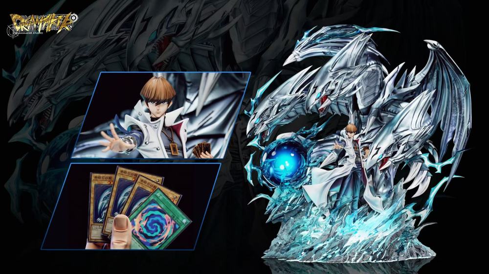 Dream Maker Studio - Blue Eyes Ultimate Dragon x Seto Kaiba - Yugioh Resin Statue