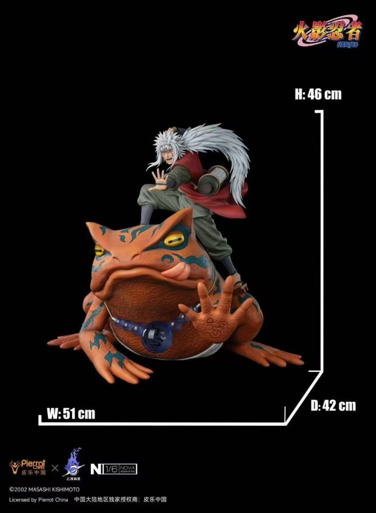 Pickstar Studio - Jiraiya - Naruto Licensed Statue