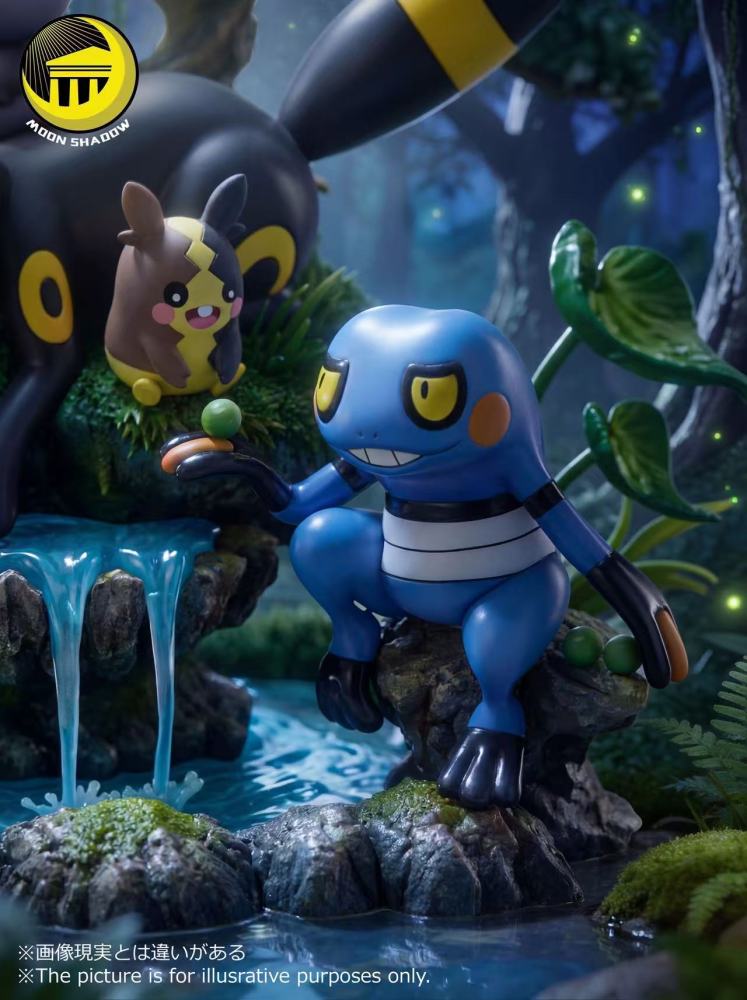 Moon Shadow - Umbreon Ecology Scene - Pokemon Resin Statue