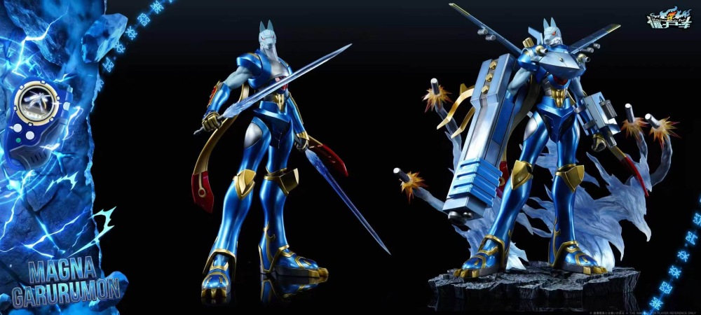 [Preorder] Zombie Car Studio - Magna Garurumon - Digimon Resin Statue