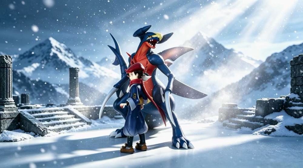 JP Studio - Rei x Garchomp - Pokemon Scale World