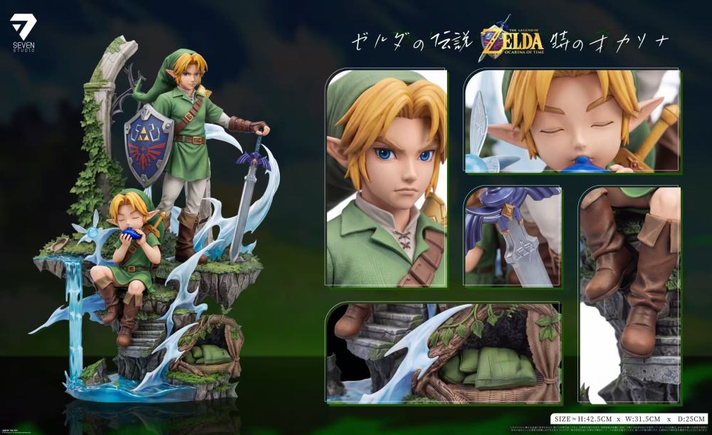 [Preorder] Seven Studio - Link The Hero Of Time - The Legend Of Zelda Resin Statue