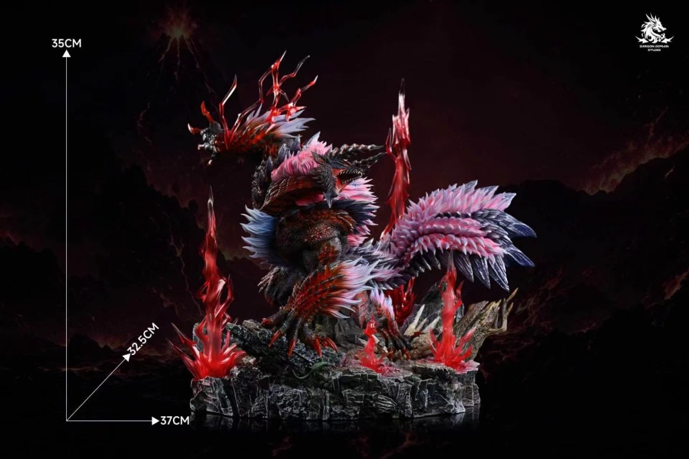 [Preorder] Dragon Realm Studio - Zinogre x Stygian Zinogre x Thunderlord Zinogre - Monster Hunter Resin Statue