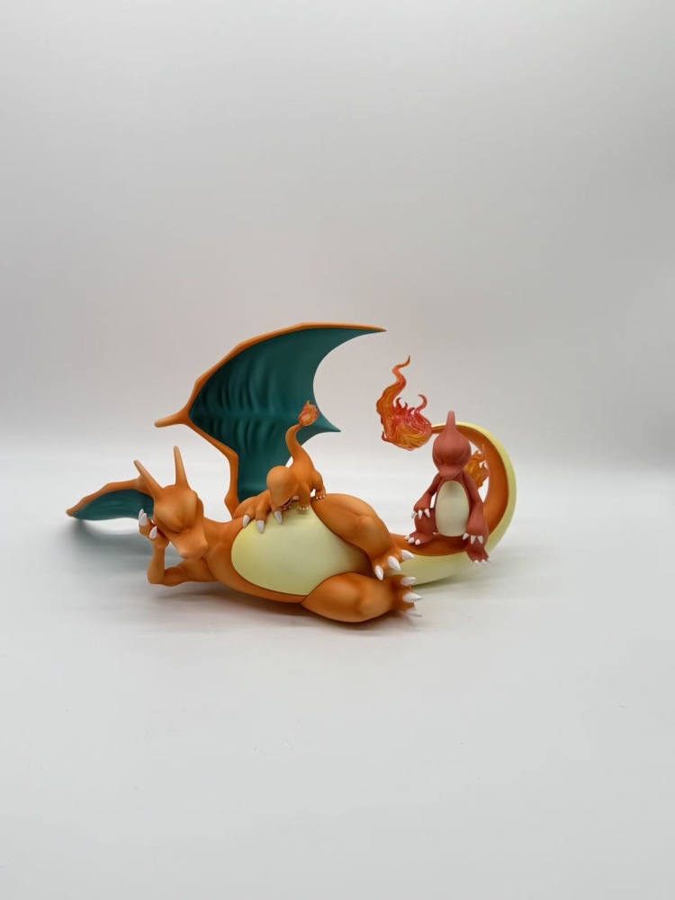 CG Studio - Charizard Evolution Ecology Scene - Pokemon Resin Statue