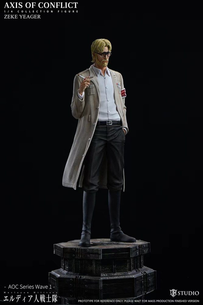 [Preorder] JR Studio - Zeke Jaeger - Attack On Titan Resin Statue