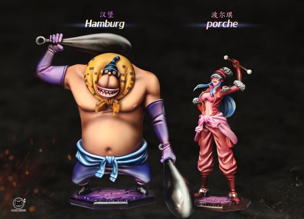 [Preorder] Black Studio - Hamburg x Porche - One Piece Resin Statue