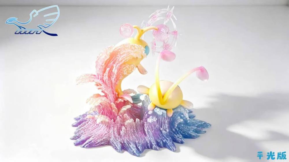 MN Studio - Chinchou x Lanturn - Pokemon Resin Statue