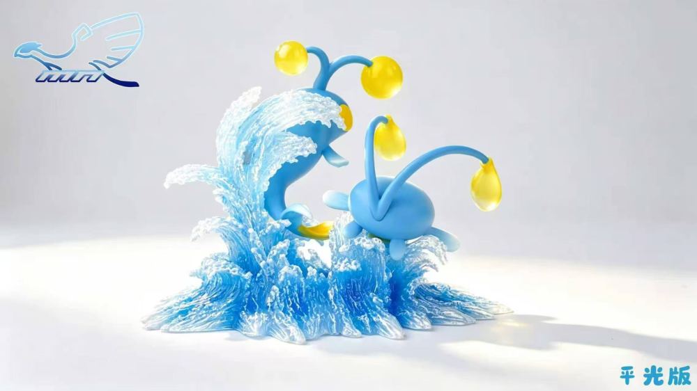 MN Studio - Chinchou x Lanturn - Pokemon Resin Statue