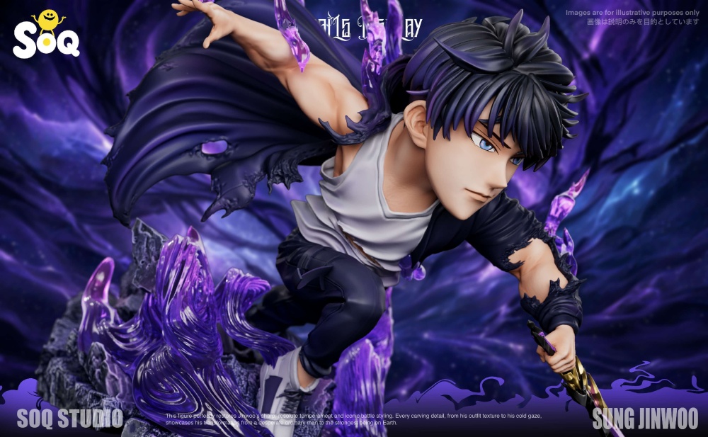 [Preorder] SOQ Studio - Sung Jin Woo - Solo Leveling Resin Statue