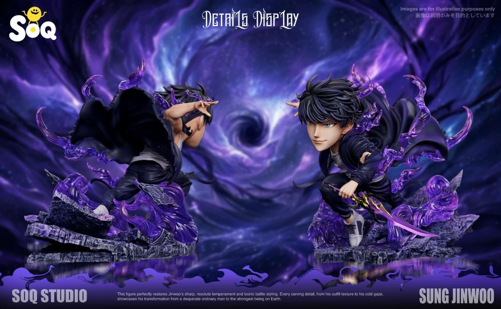 [Preorder] SOQ Studio - Sung Jin Woo - Solo Leveling Resin Statue