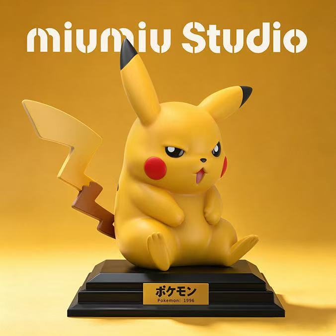 MiuMiu Studio - Pikachu V8 - Pokemon Resin Statue