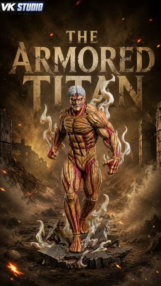 [Preorder] VK Studio - The Armored Titan - Attack On Titan Resin Statue