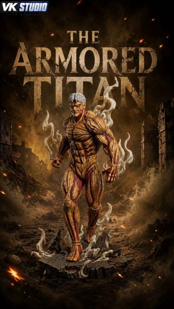 [Preorder] VK Studio - The Armored Titan - Attack On Titan Resin Statue