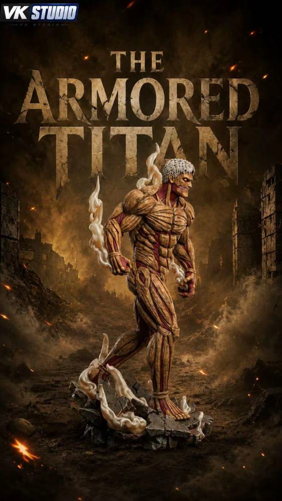 [Preorder] VK Studio - The Armored Titan - Attack On Titan Resin Statue