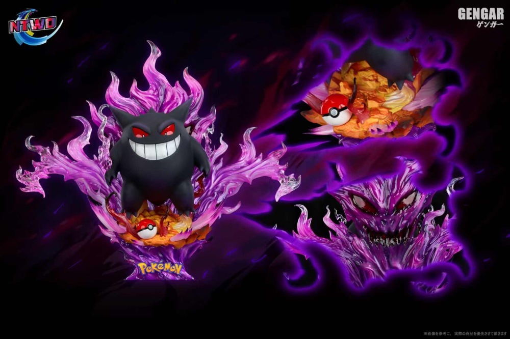 Ntwo Studio - Gengar V3 - Pokemon Resin Statue