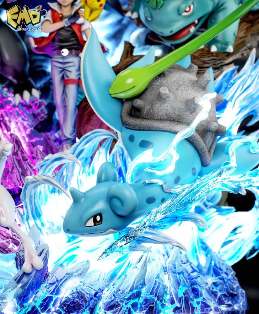 Emo Studio - Red Team - Pokemon Resin Statue