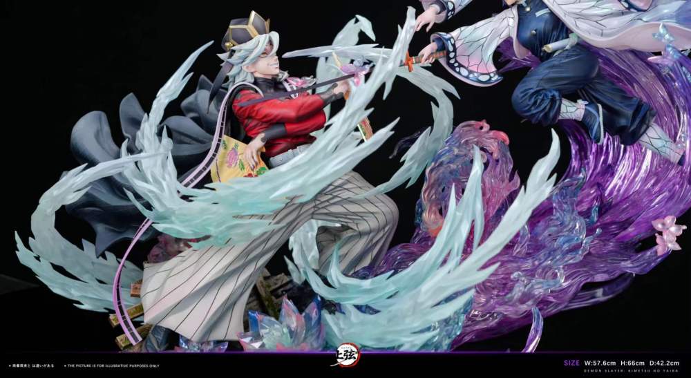 [Preorder] Upper Rank Studio - Douma Vs Shinobu Kocho - Kimetsu No Yaiba Resin Statue