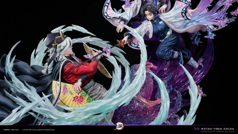 [Preorder] Upper Rank Studio - Douma Vs Shinobu Kocho - Kimetsu No Yaiba Resin Statue