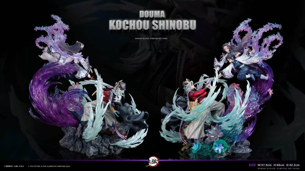 [Preorder] Upper Rank Studio - Douma Vs Shinobu Kocho - Kimetsu No Yaiba Resin Statue