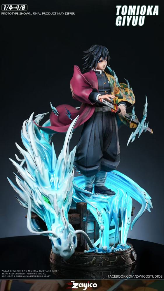[Preorder] Zayico Studio - Tomioka Giyu - Kimetsu No Yaiba Resin Statue