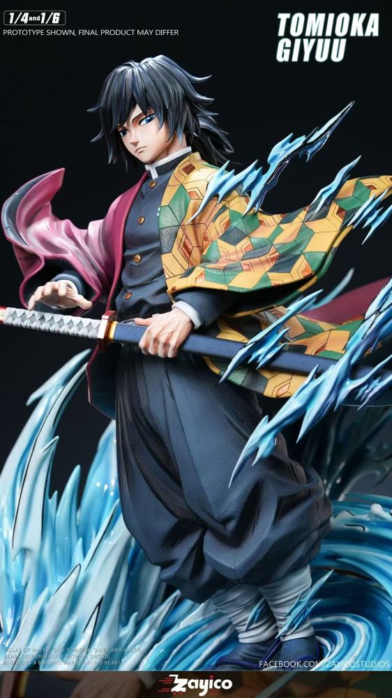 [Preorder] Zayico Studio - Tomioka Giyu - Kimetsu No Yaiba Resin Statue